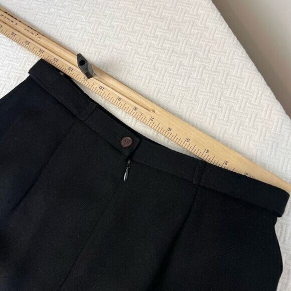 Vintage Huis Clos Collection Women’s US 8 Black Maxi Skirt Button Textured Goth - Picture 3 of 11